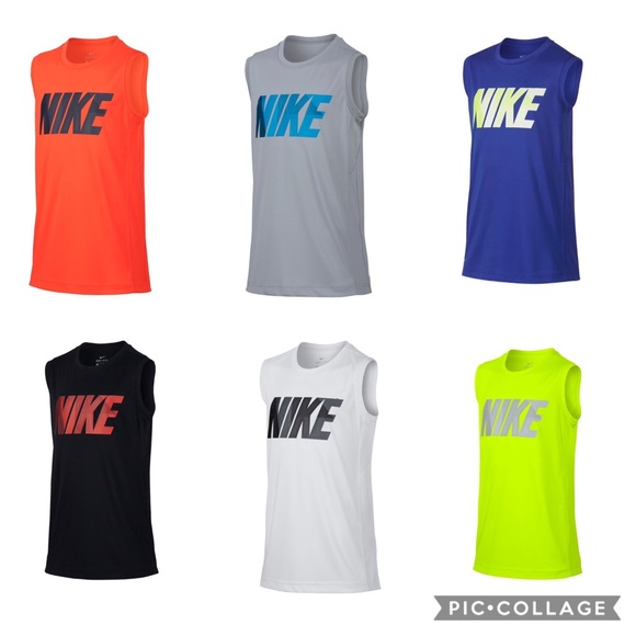boys dri fit tank tops